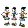Antique Decorative Tribal Musician Dolls (Set of 3) - photo