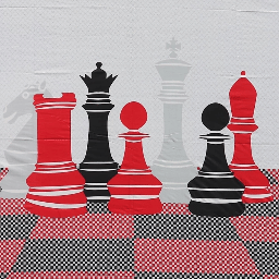 Red Colored Printed Queen Double Cotton Bedsheet With 2 Pillow Cover - rear_view