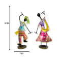 Rajasthani Garba Couple Showpiece (Set of 2) - front_view