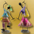Rajasthani Garba Couple Showpiece (Set of 2) - top_view
