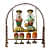 Swing Musician Doll Handmade Decorative Showpiece - top_view