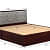 Advin Sheesham Wood Queen Size Bed With Storage - right_view