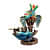 Handcrafted Metal Ganesh Brown Tea Light Holder - rear_view