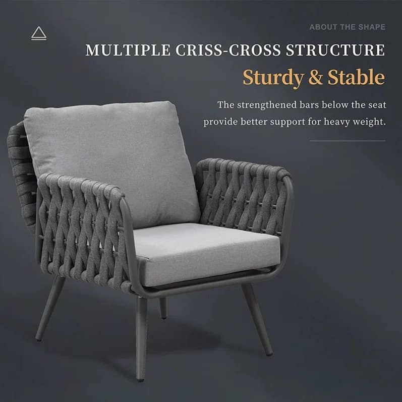 Daiden Outdoor Rope Chair
