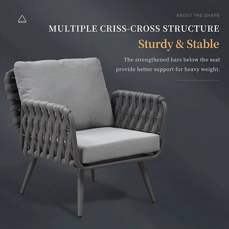 Daiden Outdoor Rope Chair