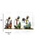 Rajasthani Tribal Musician Showpiece Statue (Set of 3) - front_view
