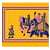 Attractive Yellow Colored Jaipuri Print Cotton Double Bedsheet with 2 Pillow Cover - top_view