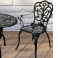 Noah Cast Iron Table & 2 Chair Set - rear_view