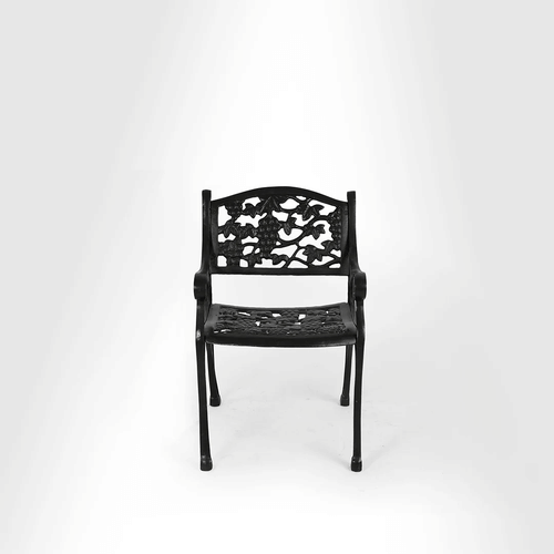 Rezzan Set Of 2 Cast Iron Table And Chair Set
