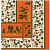Majesty Orange Printed Cotton Double Bedsheet With 2 Pillow Cover - front_view