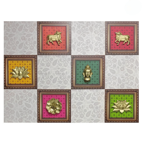 Colourfull Embossed Tile