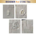 Stone Buddha Carving Wall Tile - top_view