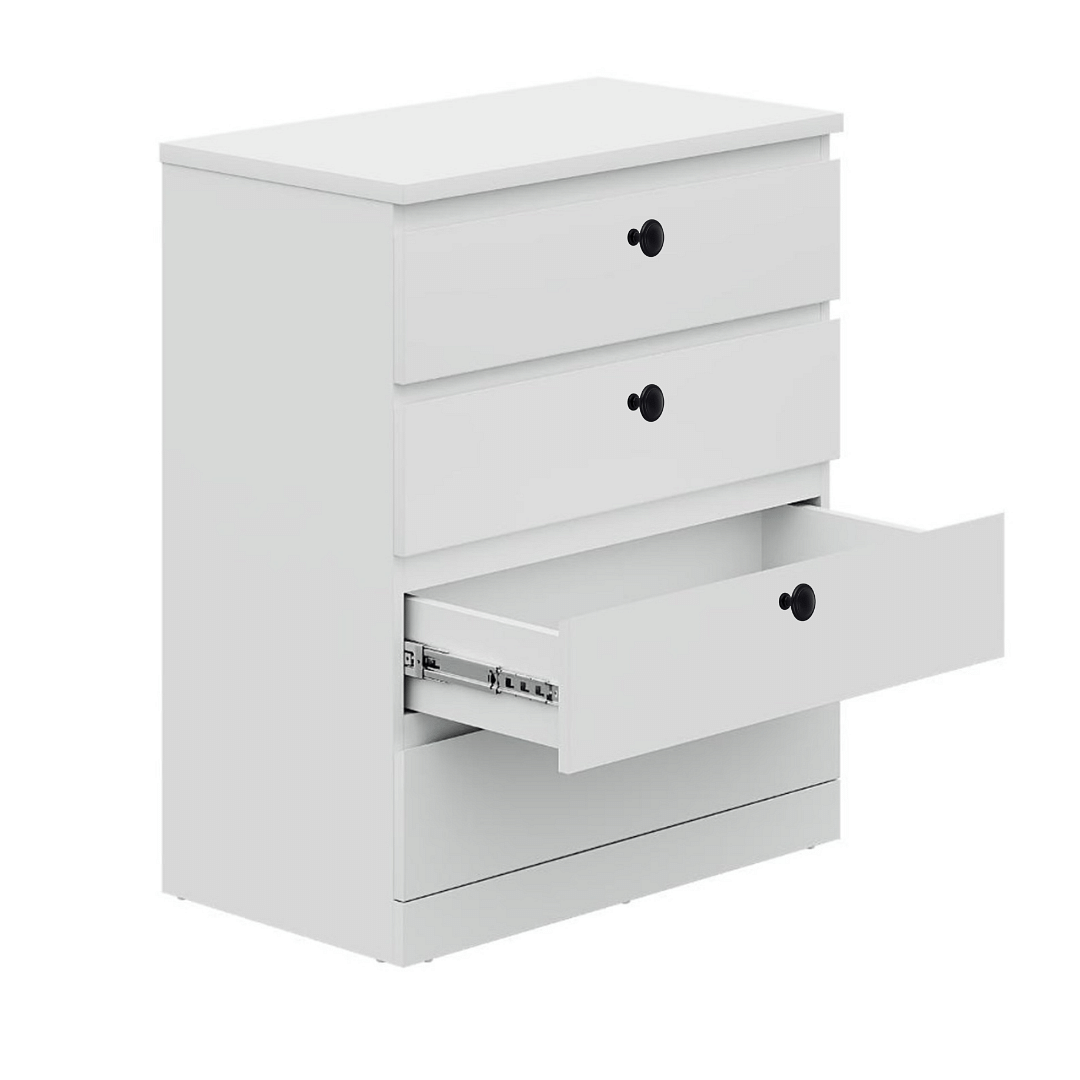 Engineered Wood Chest of Drawer with 4 Drawers