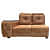 L shape 6-Seater Sofa Set - rear_view