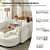 Furnart Alzera Convetible U shaped 6 seater sofa set - rear_view