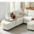 Furnart Alzera Convetible U shaped 6 seater sofa set - right_view