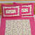 Flaunt Printed Cotton Double Bed sheet with 2 Pillow Cover/pink - rear_view
