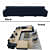 Alster 9 seater u shaped sectional sofa set - rear_view