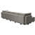 Silverster Modern 9 seater u shaped sectional sofa set - rear_view