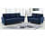 Lidio 3+2 seater sofa set - top_view