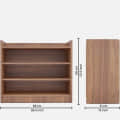 Footwear Organizer with 4 Shelves - front_view