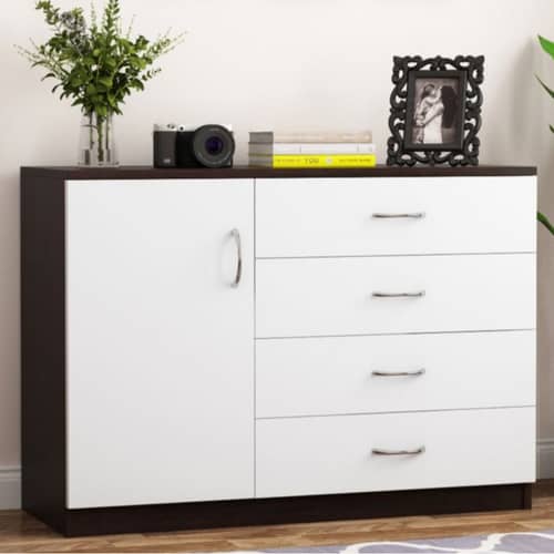 Familia 4-Drawer Wooden Chest Of Drawers