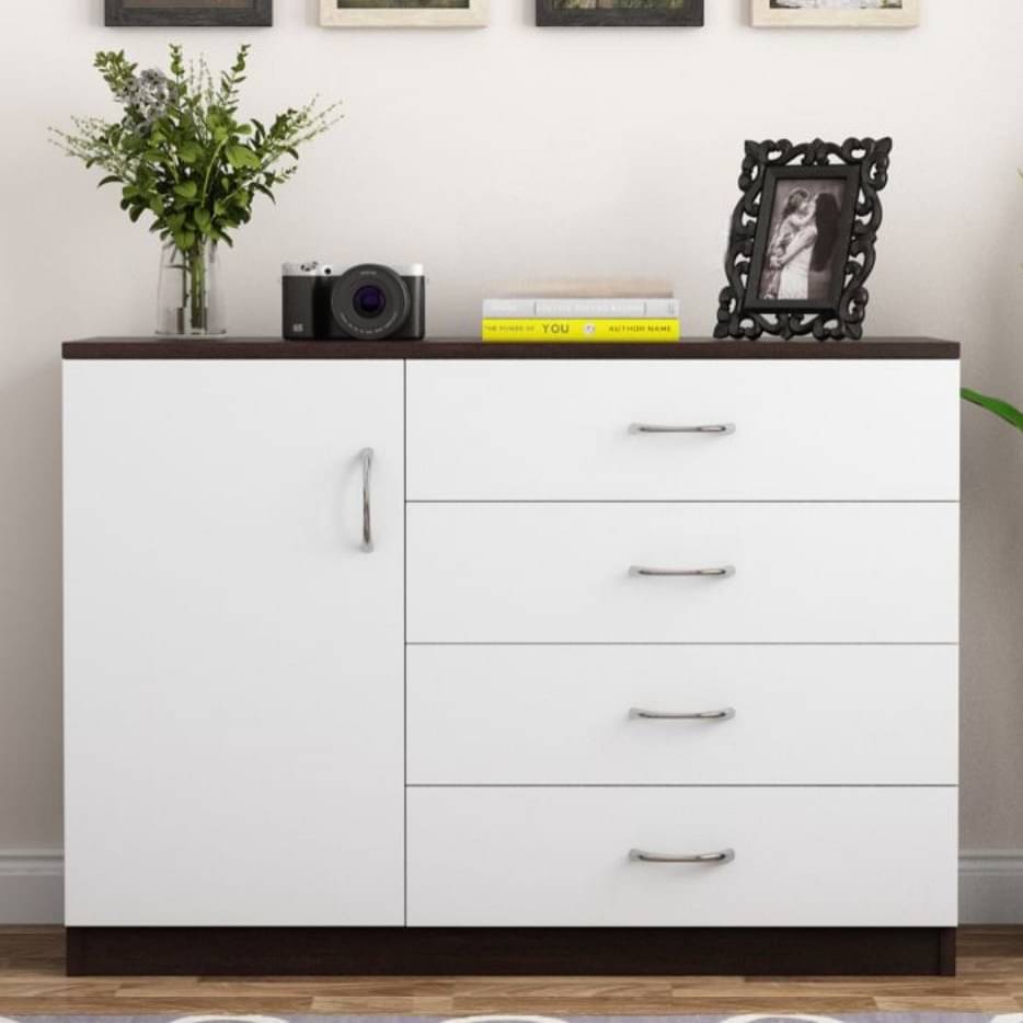 Familia 4-Drawer Wooden Chest Of Drawers