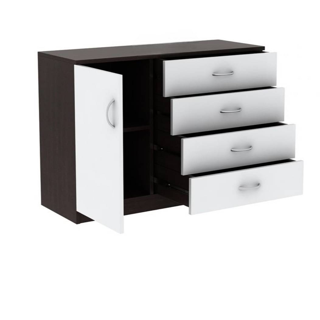 Familia 4-Drawer Wooden Chest Of Drawers