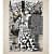Radha Krishna Wall Tile - rear_view