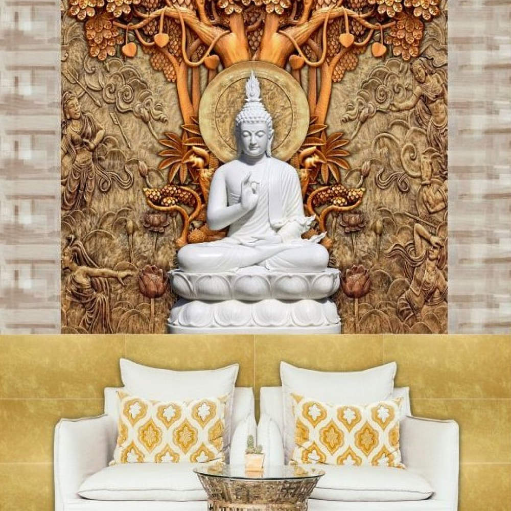 Buddha Wall Tile - photo