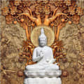 Buddha Wall Tile - top_view