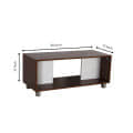 Yoho Engineered Wood Coffee Table - front_view