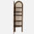 Sheesham Wood Rattan Display Shelf - front_view