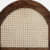 Sheesham Wood Rattan Display Shelf - left_view
