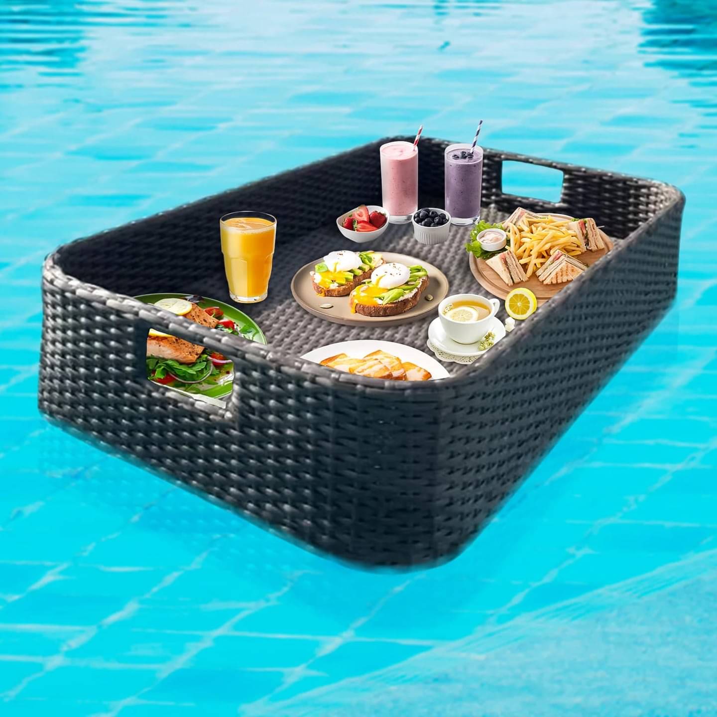 Luxury Floating Serving Tray For Swimming Pool