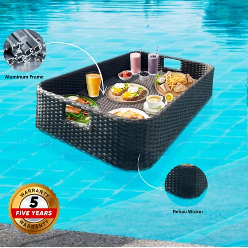 Luxury Floating Serving Tray For Swimming Pool