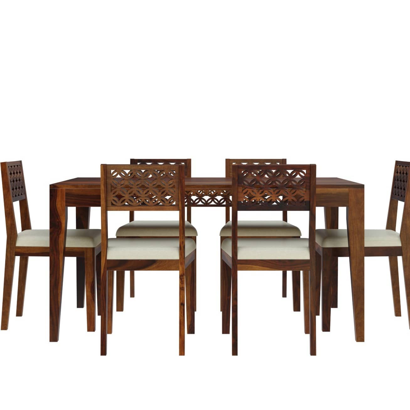 Sheesham Wood 6 Seater Dining Set