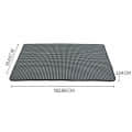 Premium Foldable Mattress for Floor, Portable Soft Foam Slim Mattress (Black, 72"X36"X1") - front_view