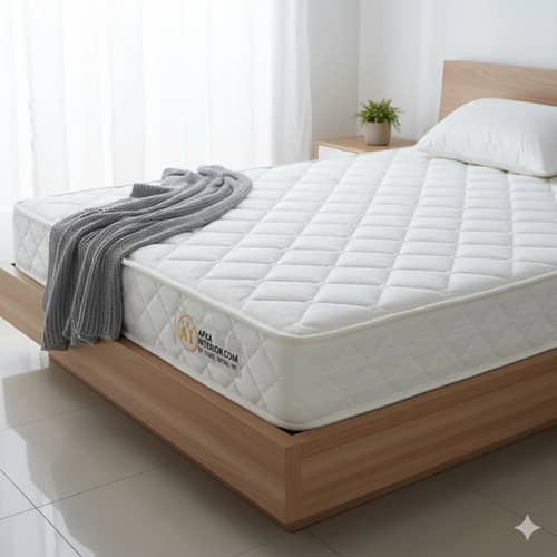 High-Density Foam Mattress | Orthopedic, Dual-Sided Firm Support & Quilted Anti-Microbial Fabric Cover |  (72x30x4 Inch) Single Size