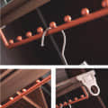 Top Mounted Pull Out Trouser Rack (17x4x4 Inch) - top_view