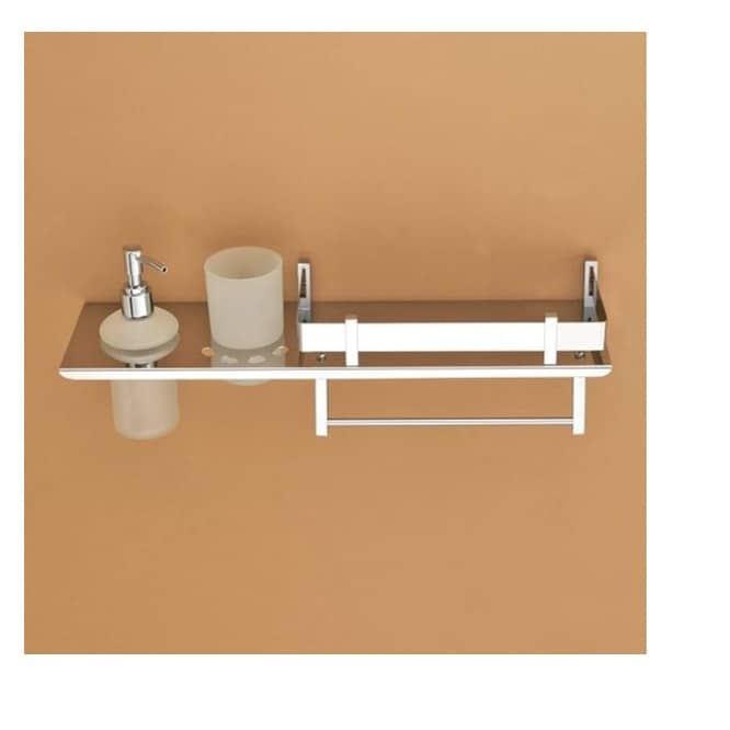 Stainless Steel 4 in 1 Multipurpose Bathroom Shelf
