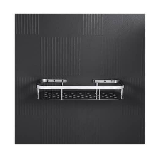 Bathroom Shelf and Rack Wall Mount (38x13x6 Cm) | Stainless Steel