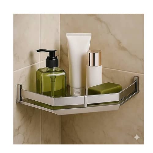 Modern Corner Shelf Stand (Diamond Shape) (30x30x5cm)