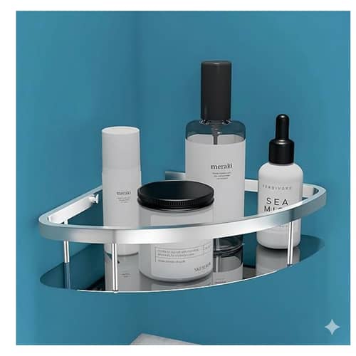 Stainless Steel Bathroom Corner Shelf for Wall Mount