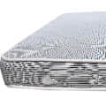 White Colour Spring Mattress - front_view