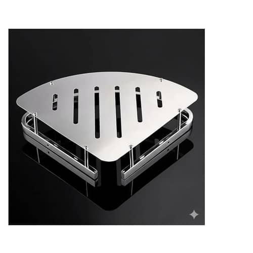 Stainless Steel Bathroom Corner Shelf for Wall Mount