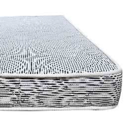 White Colour Spring Mattress - top_view