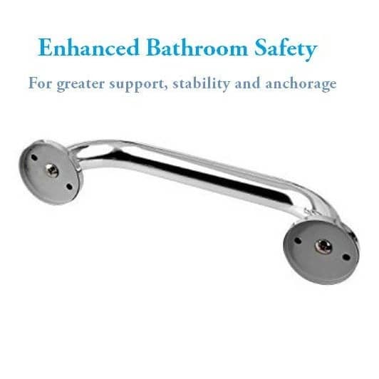 Heavy Duty Stainless Steel Grab Bar - (12 Inch)