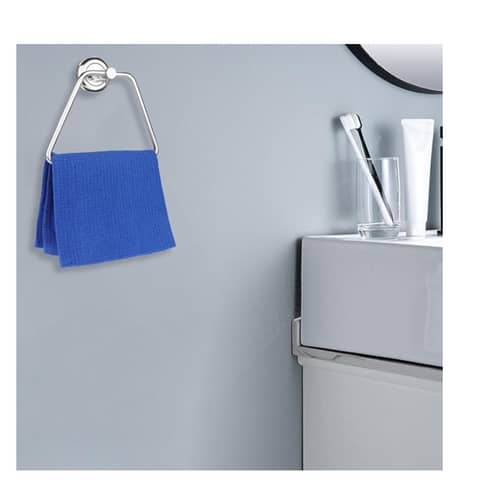 Stainless Steel Towel Ring for Wash Basin/Napkin-Towel Hanger (Triangular)(16x7")