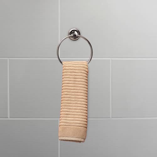 Stainless Steel Towel Ring for Bathroom/Wash Basin (Chrome Finish)